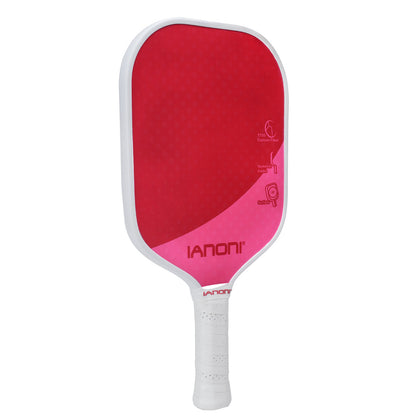 IANONI Optimum 3D Carbon Fiber Pickleball Paddles , Extreme Spin Technology for Increased Control,Graphite Pickleball Rackets with Large Sweet Spot or Head-Heavy Balance-PRO2.0