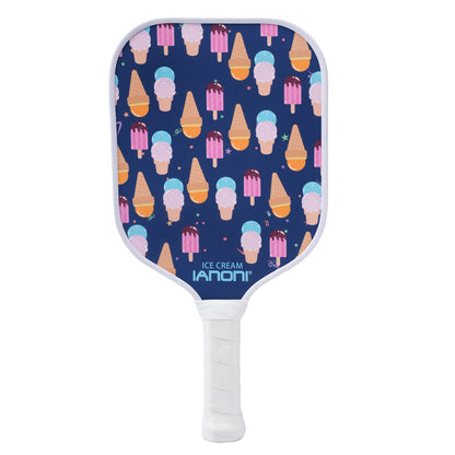 IANONI  Pickleball Paddle for Kids – Child Size Paddle for Children 12 and Under, Fiberglass Surface & Polypropylene Honeycomb Polymer Core | Premium Grip