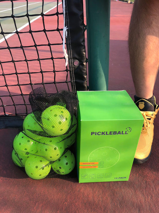 USA Pickleball Approved Outdoor Pickleballs 12 Ball -Specifically Designed and Optimized for Pickleball