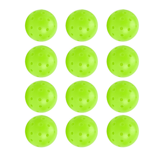 USA Pickleball Approved Outdoor Pickleballs 12 Ball -Specifically Designed and Optimized for Pickleball