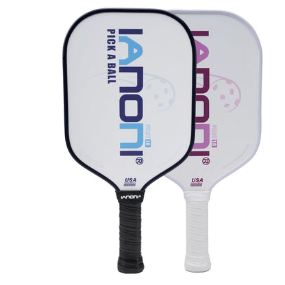 Pickleball Paddle - Carbon Abrasion Surface with High Grit & Spin, Pickleball Paddle with Polypropylene Honeycomb Core-PILOT1.0