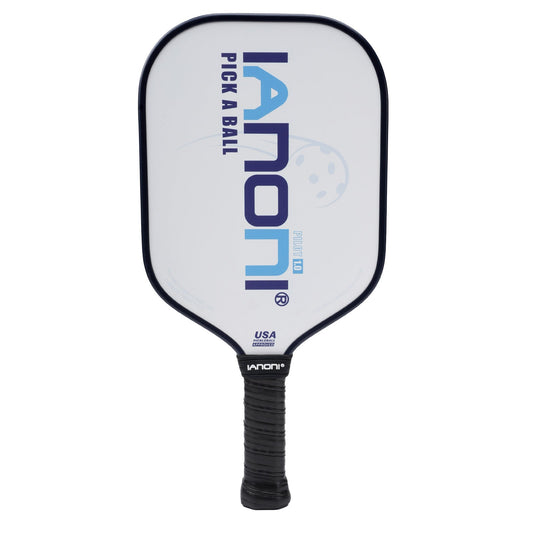 Pickleball Paddle - Carbon Abrasion Surface with High Grit & Spin, Pickleball Paddle with Polypropylene Honeycomb Core-PILOT1.0